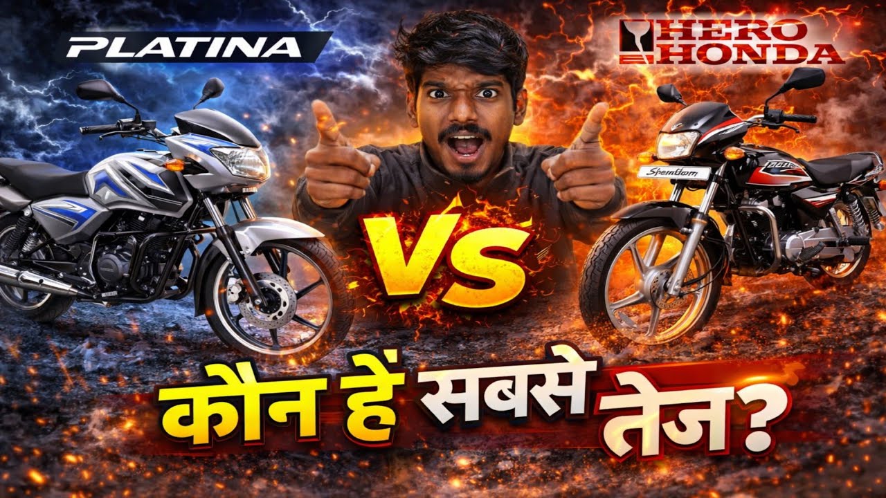 2 Bike v/s men power 😱 khatarnak stant
