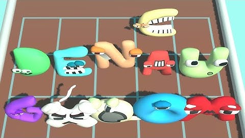 Merge Alphabet Lore - All Levels Gameplay Android, iOS