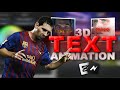 3D Text Animation Tutorial on NodeVideo | How to Make 3D Text Animation on Capcut + NodeVideo