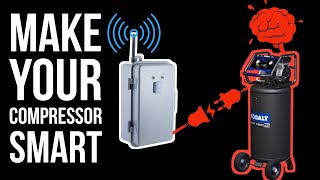 How To CONTROL AIR COMPRESSOR REMOTELY with SMART SWITCH PART 1: ENBRIGHTEN GE Z-Wave 40A 120V/240V