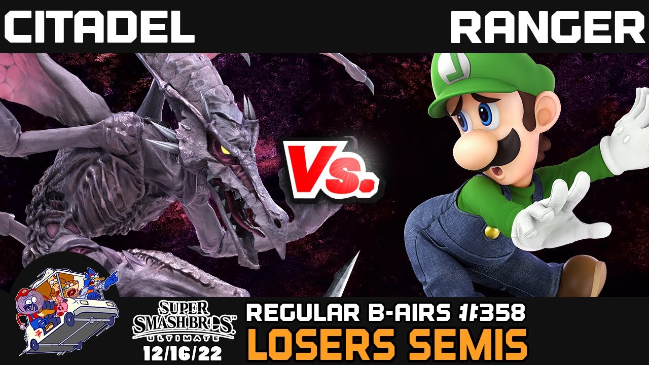 Citadel Ranger Regular Bairs #358 - SSBU - Losers Semis - Citadel vs. Ranger - YouTube