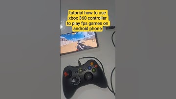 tutorial how to use xbox 360 controller to play fps games on android phone #tutorial #shorts