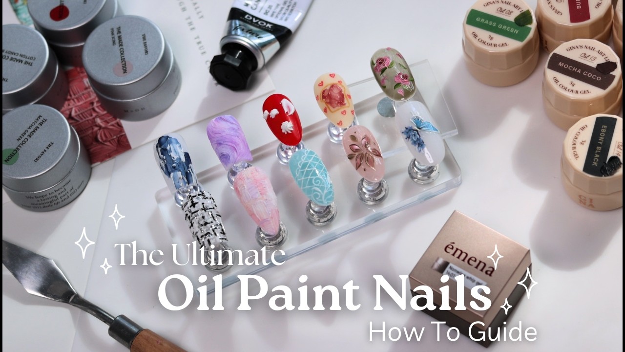 Как сделать текстурированный маникюр с масляным покрытием ✨🎨 — советы, продукты и 10 вариантов ди...