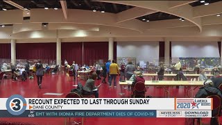 Dane Co. clerk expects to finish Presidential election recount Sunday