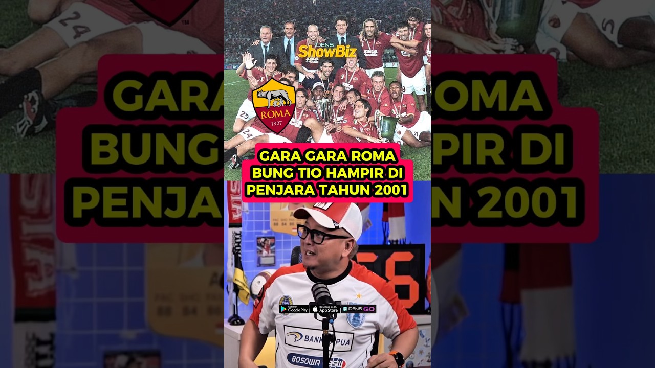 AS ROMA JUARA 2001 ROMANISTI HAMPIR DI PENJARA 