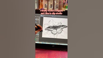 I love stippling #art #artprocess #clipstudiopaint #stipple #drawing #inkdrawing #artist