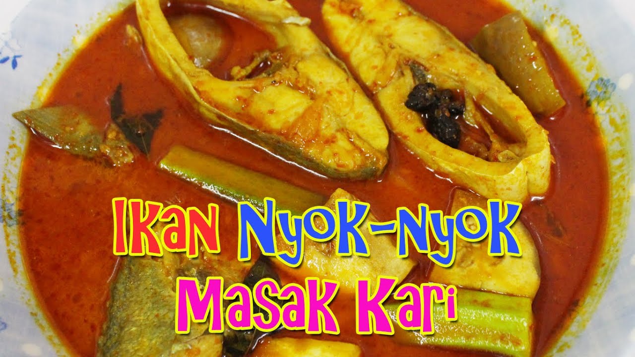 Ikan nyok-nyok masak kari - YouTube