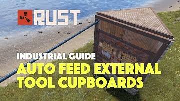 How to auto top up External Tool Cupboards using the Industrial Conveyor - Industrial guide - Rust
