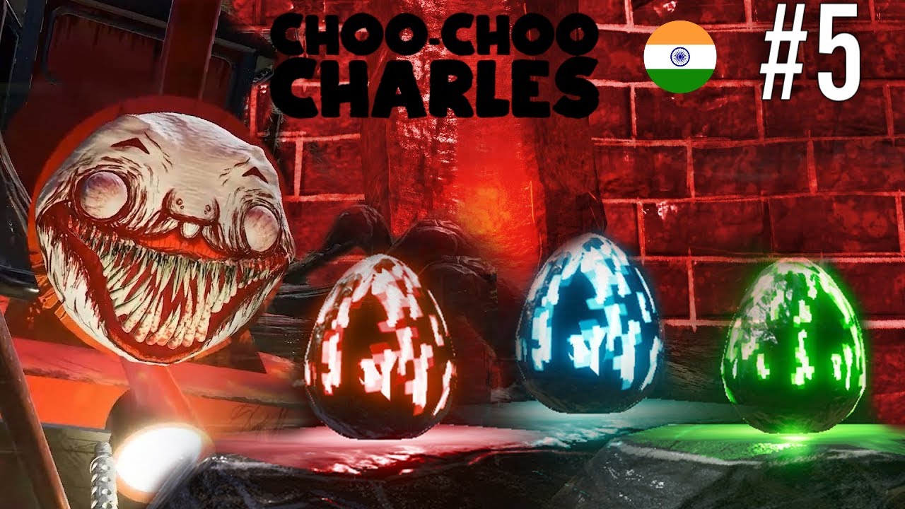 I stole charle's all 3 egg | choo choo charle | hindi