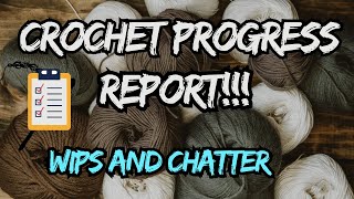 Crochet progress report! Episode 4