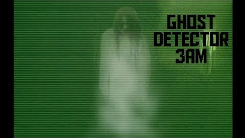 GHOST DETECTOR RADAR WITH CAMERA