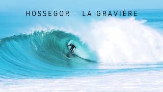 HOSSEGOR HEAVY BARRELS LA GRAVIÈRE 🔥 #hossegor #heavy #shorebreak #wave