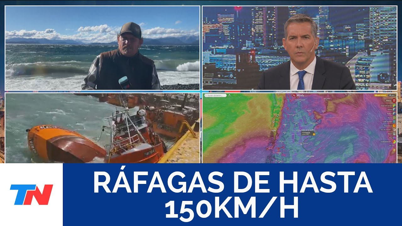 La Patagonia bajo alerta por fuertes vientos