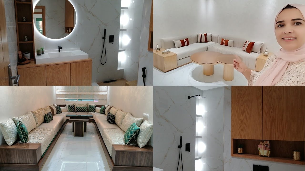 جولة فالدار كاملة بعد الإصلاحات💕صدماتني النتيجة😱صالون ملكي والسيجور هماوي والحمام يا سلام