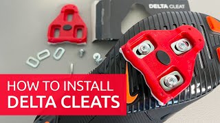 DELTA CLEATS Install for PELOTON | Indoor Cycling Shoes | LOOK Cleats | Nike SuperRep Cycle