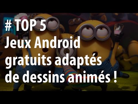 [TOP 5] Jeux Android adaptés de dessins animés !