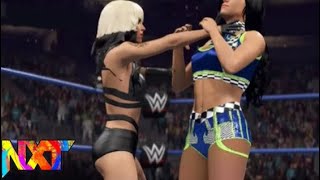 Wwe 2k22 Nxt - Raquel Gonzalez and Cora Jade Vs Sarah Love and Tiffany Stratton