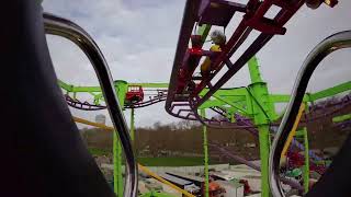 Euro Coaster POV | 4K | Hyde Park Winter Wonderland | 2024