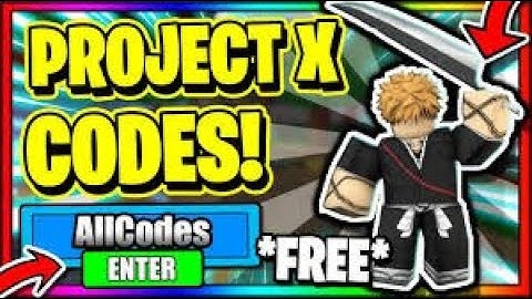 ALL *NEW* PROJECT X CODES - Roblox