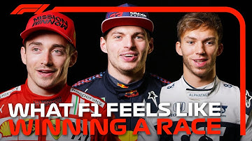 What It Feels Like... To Win An F1 Race