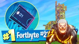 Fortnite Fortbyte 21 Location guide - Found inside a Metal Llama building