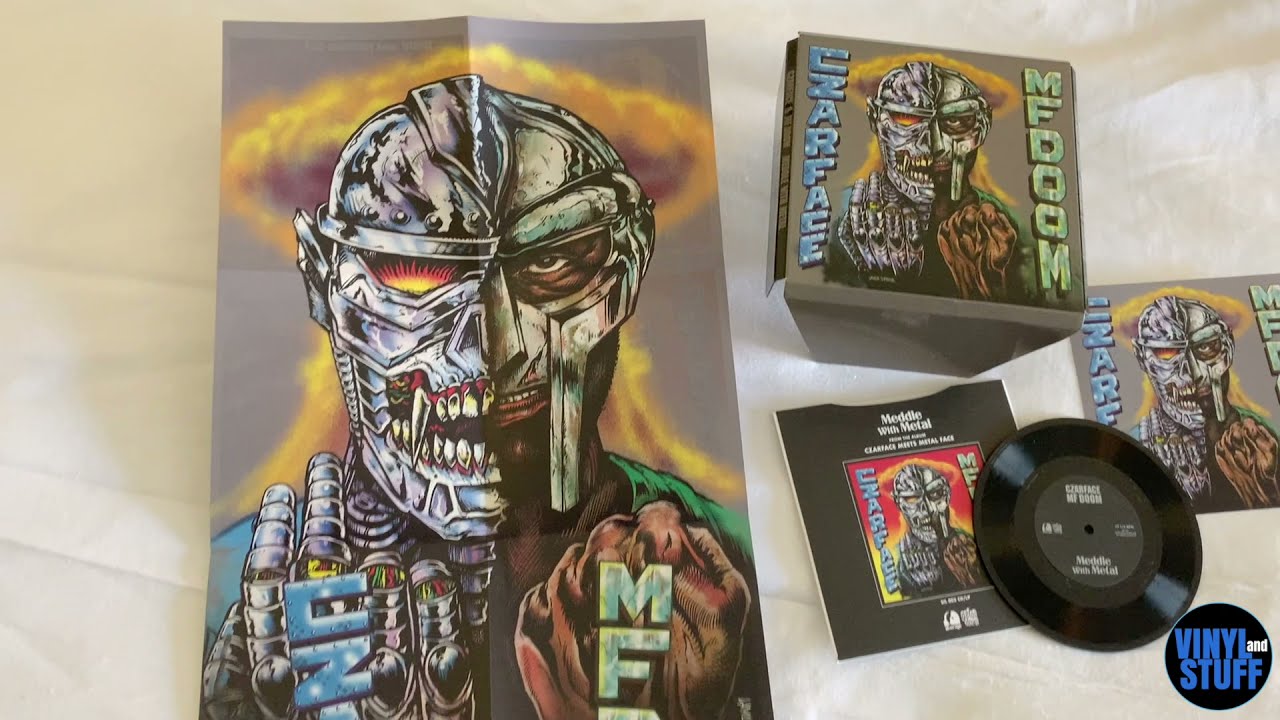 Czarface MF DOOM Meddle With Metal 3” RSD 2021 Record Unboxing