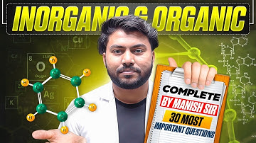 NIOS 12th Chemistry Complete Inorganic & Organic 30 Most Important Questions | Pass 100%