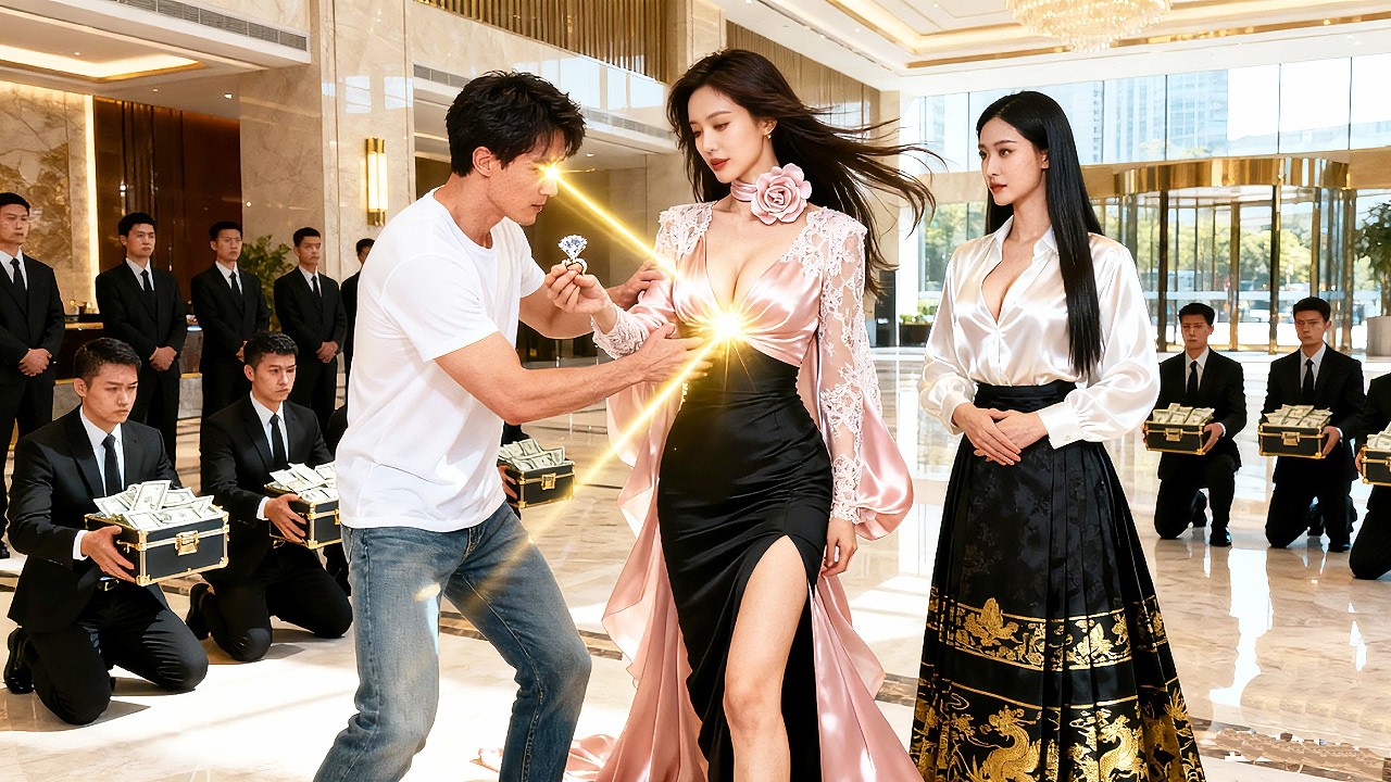 外賣小夥沒想到只是接下砸向美女總裁的一杯水，美女就向他求婚，首富爺爺一眼看出他的不凡，原來他是隱藏的第一戰神！#短劇 #總裁灰姑娘 #窮小子逆襲#小爽追短劇