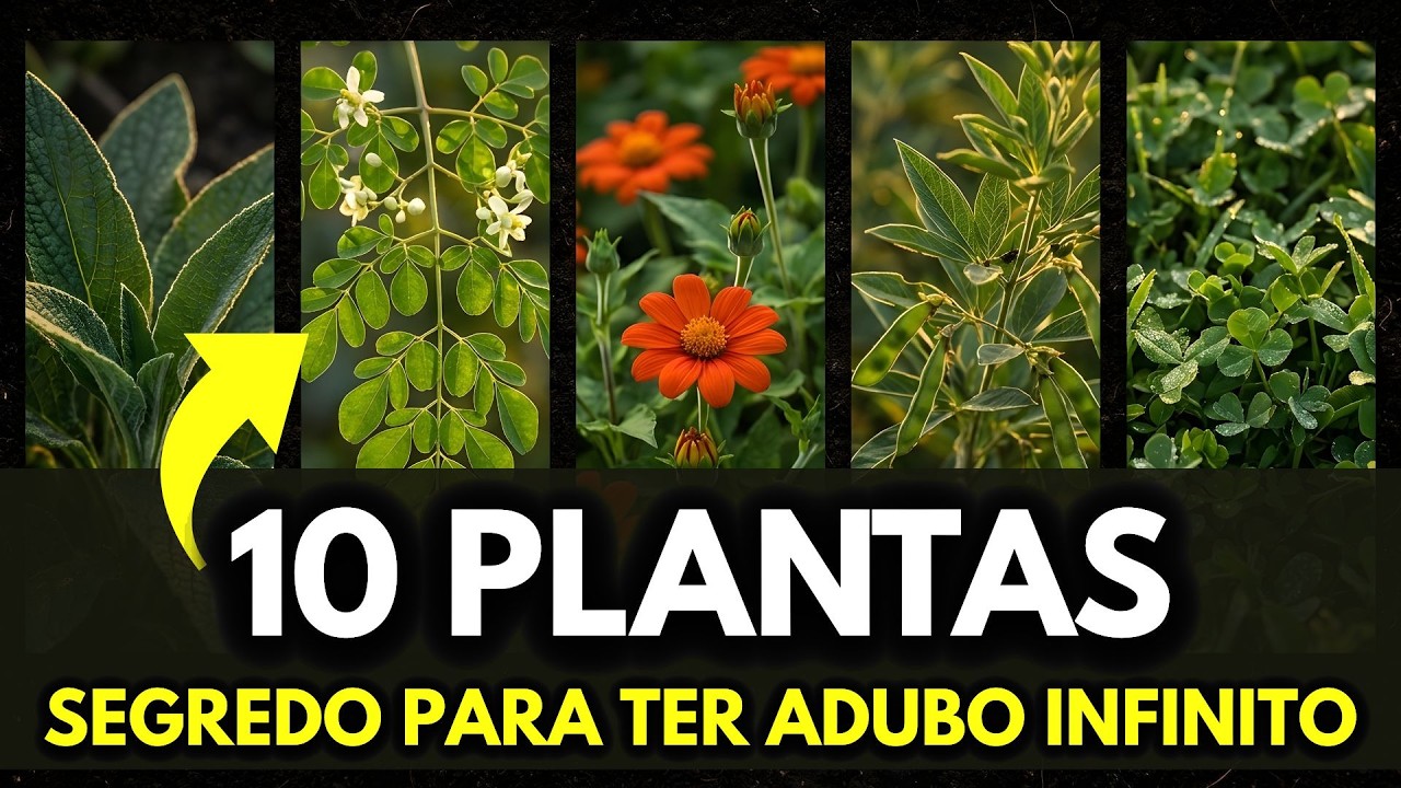 10 Plantas Com Segredo Revelado Para Ter Adubo Infinito