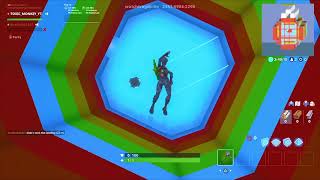 DEFAULT Rainbow DROPPER! (Fortnite Creative Mode)