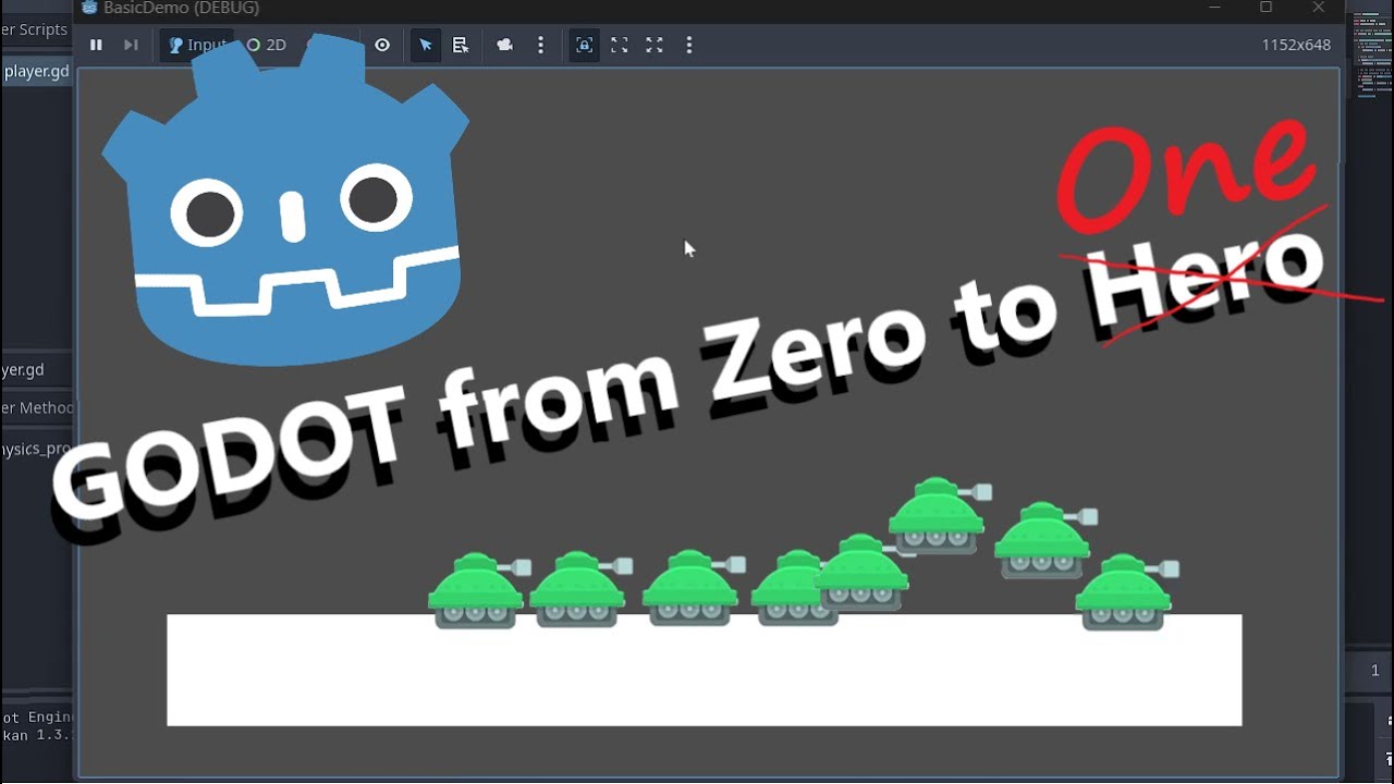 Game Dev in Godot for Absolute Beginners - YouTube