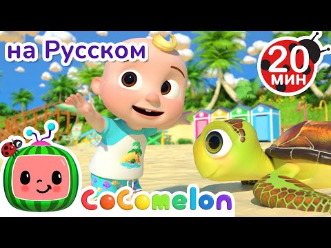 Изучаем Животных на Море | CoComelon на русском — Детские песенки