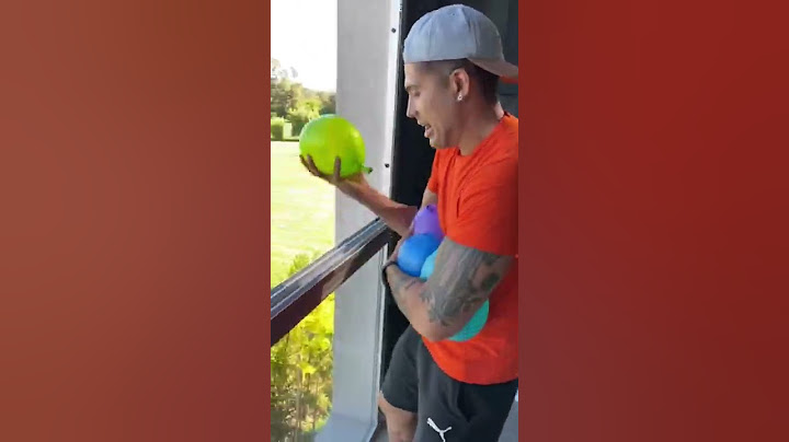 Broma a Alejo con globos de agua 🎈💦