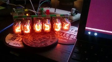 SmartNixie Raspberry Pi Clock