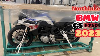 Unboxing bmw gs 750f sport 2023 😍BMW F750 GS sport 2023