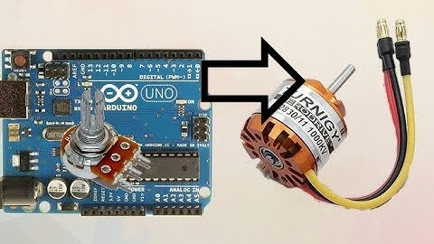 How  to Control Brushless Motor Using Arduino