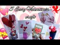 5 Easy Valentine's Craft | craft ideas for valentine day | valentine gifts DIY | Creative buddy niti