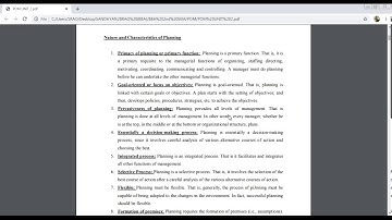 SAITM BBA SEM II PRINCIPLES OF MANAGEMENT UNIT 2 LECTURE5