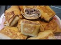 Хрустящие фаршированные блинчики с мясом