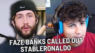 Faze Banks Just Called Out Everyone In Faze Clan You Were Worthless Before Me Ron Jasontheween