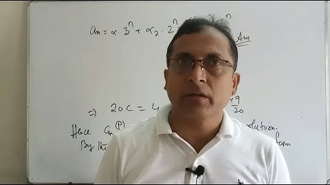 Linear Nonhomogenous Recurrence Relations,Discrete Mathematics, Lec#09, Code-243713, Md.Akteruzzaman