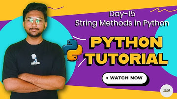 Day 15 – Python String Methods with Real Examples | Python Tutorial in Hindi for Beginners 🇮🇳🐍