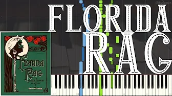 George L. Lowry - Florida Rag 1905 (Ragtime Piano Synthesia)