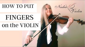 Lesson 35 HOW TO PUT FINGERS ON THE VIOLIN | Violin Lessons for Beginners | Fiddle Time Joggers