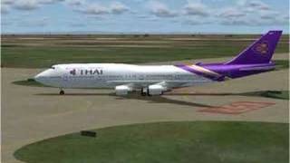 Thai Airways Tg916 Departs Bangkok Vtbs
