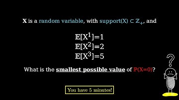 Moments and Probabilities | Quant Interview Questions