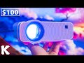 $100 Mini Projector That Surprised Me | BOMAKER GC357 In-Depth Review