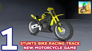 Stunts Bike Racing Track: New Motorcycle Game - Gameplay Walkthrough Part 1 (Android/iOS)