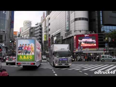 渋谷スクランブルでスライド～♪　V6 ＆ A.B.C-Z