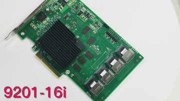 LSI 9201-16i HBA card 6Gb/s SAS+SATA to PCI Express Host Bus Adapter